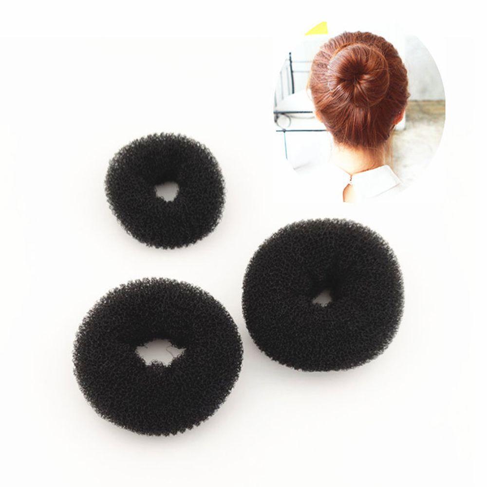 Head Fashion Hairstyle Tools Women Hair Ring Bird's Nest Bun Maker Korean Style Ponytail Holder