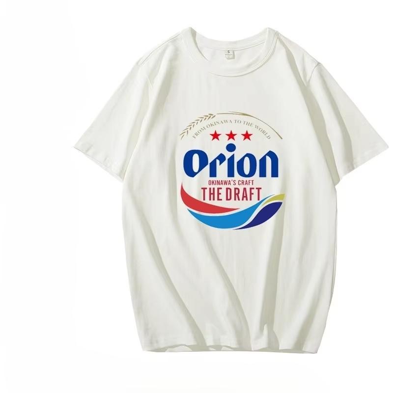 2026 New Orion Short Sleeve T-Shirt with Okinawa Beer T-Shirt Cotton Men s Clothing and Women s Clothing Fashion Summer T Shirt 4XL