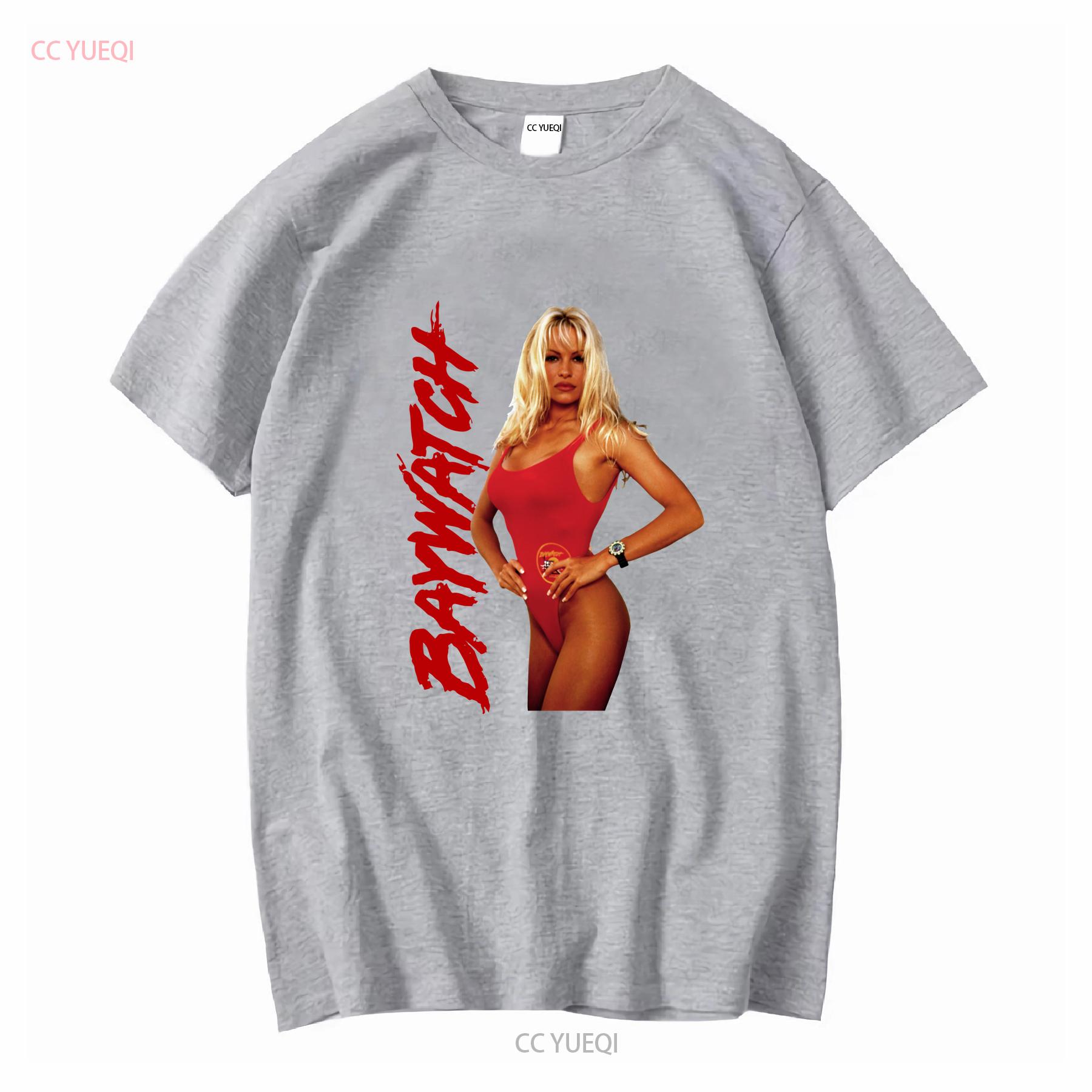 Baywatch Pamela Anderson Mens Vest Beach Babe Lifeguard CJ Parker Wham vintage Washed Breathable Comfortable homme fashion S