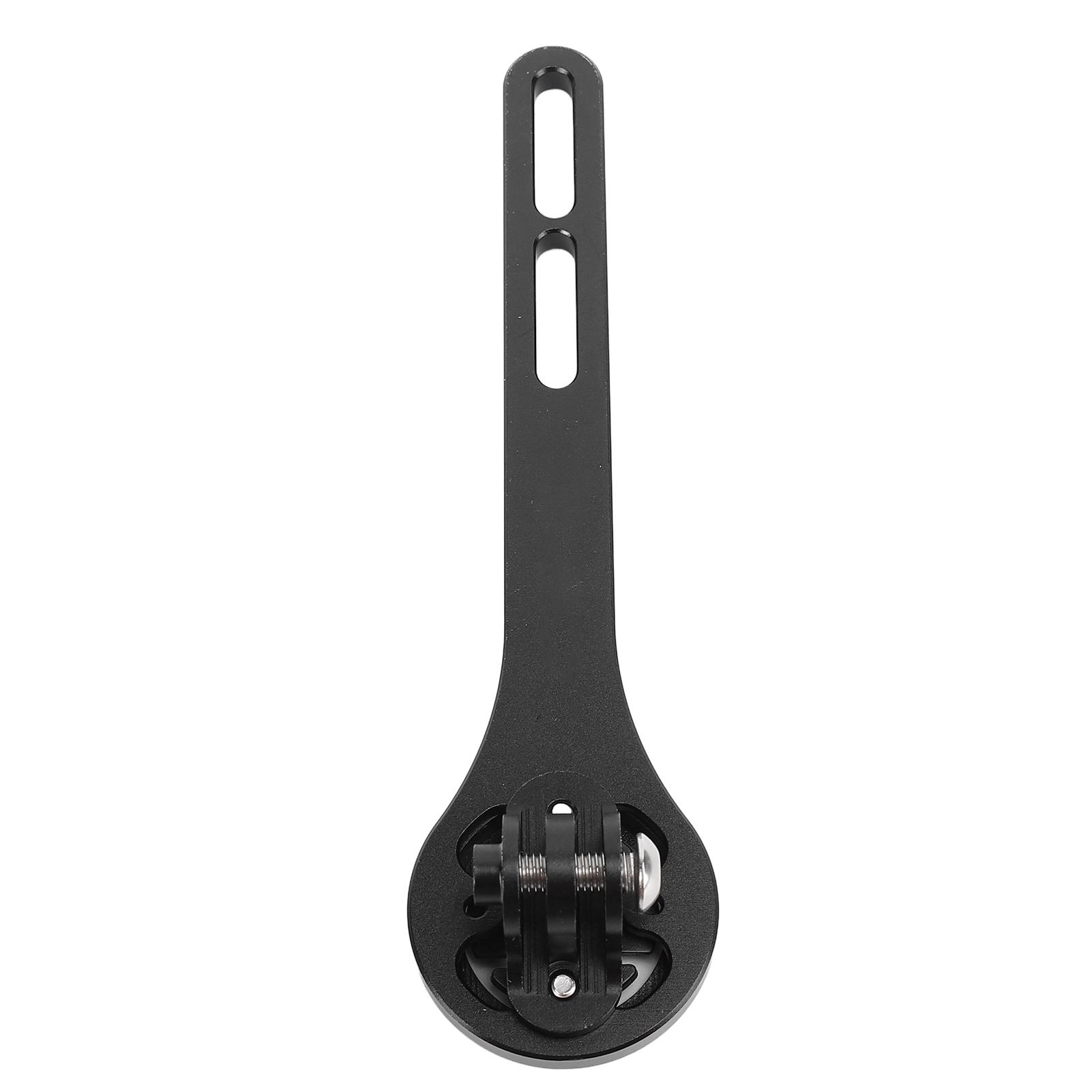 

Front Handlebar Mount Aluminum Alloy High Stability Strong Structure Front Cycling Computer Mount for Riding