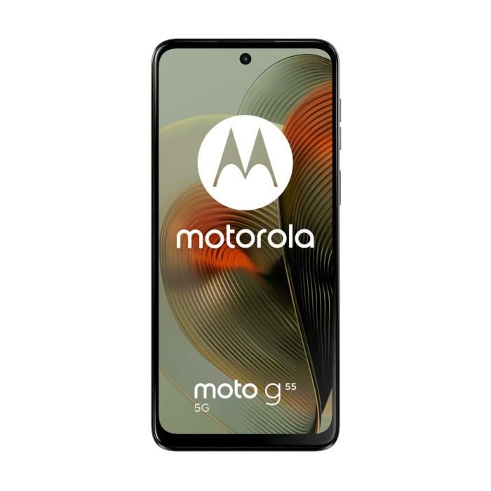 Motorola Moto G55 5G 8 Go/256 Go Vert (Smooky Green) Double SIM