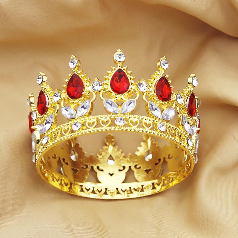 Tiaras Super Small And Cute Crowns For Girls Party Prom Cake Crown Diadem 8cm Diameter Little Tiara Jewelry Bride Wedding