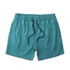 Men Sports Casual Loose Solid Color Swim Shorts Men 4-Point Quick-Dry Beach Shorts Male Lightweight Breathable Board Shorts