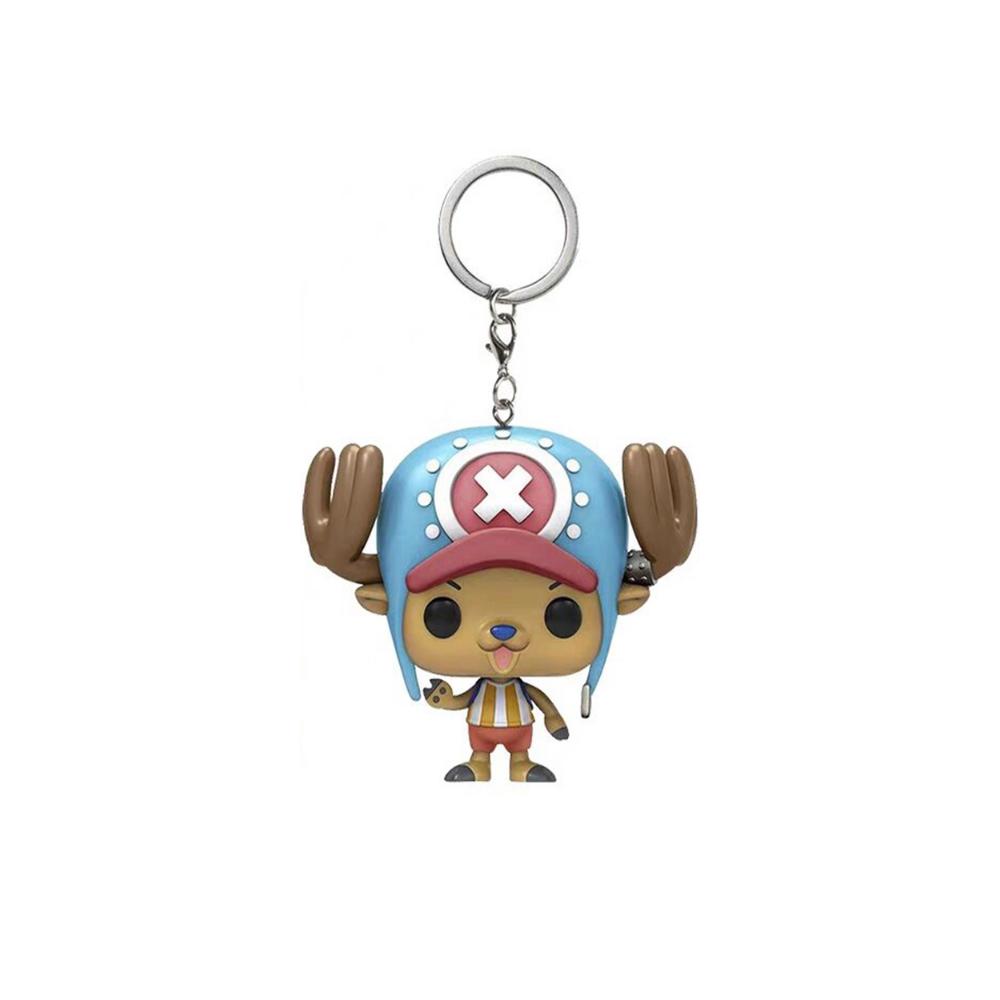 Portachiavi di Alta Qualità Roronoa Zoro TonyTony Chopper Luffy Taro Portachiavi Cartone Animato Llaveros Bambola Moda Borsa Ciondolo Auto Chaveiro Per Amico Regali