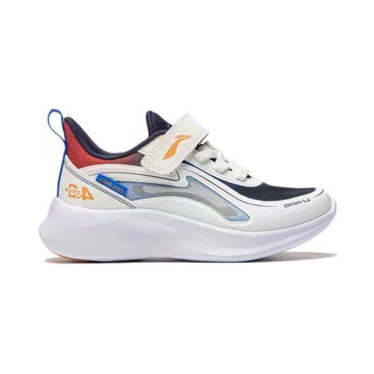 Li Ning Comfortable Low-Top Kids Casual Shoes Kids Casual Shoes Off-White YKAU020-9