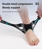 Durable And Safe 2 Pcs Sports Ankle Support Bandage Ankle Brace Nylon Ankle Compression Support Gym Fitness Basketball Football Running