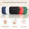 For Realme Buds T200 Wireless Earphones Silicone Case Protective Cover with Anti-Lost Hanging Buckle