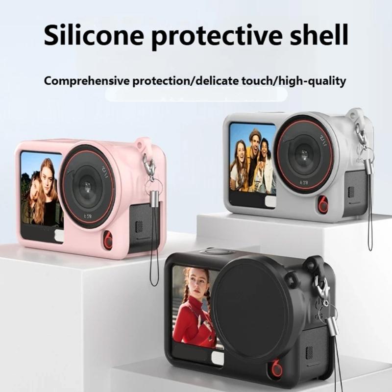 Soft Silicone Lens Caps For Action 6 Camera Cover Shell Scratch Resistant Dustproof Protector,Silicone Lens Cover