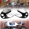 Half Fairing Style 6-1/4" Windshield Headlight Fairing Cowl For Ducati Moto Guzzi BMW Cafe Racer Bobber Scrambler Retro Cruiser