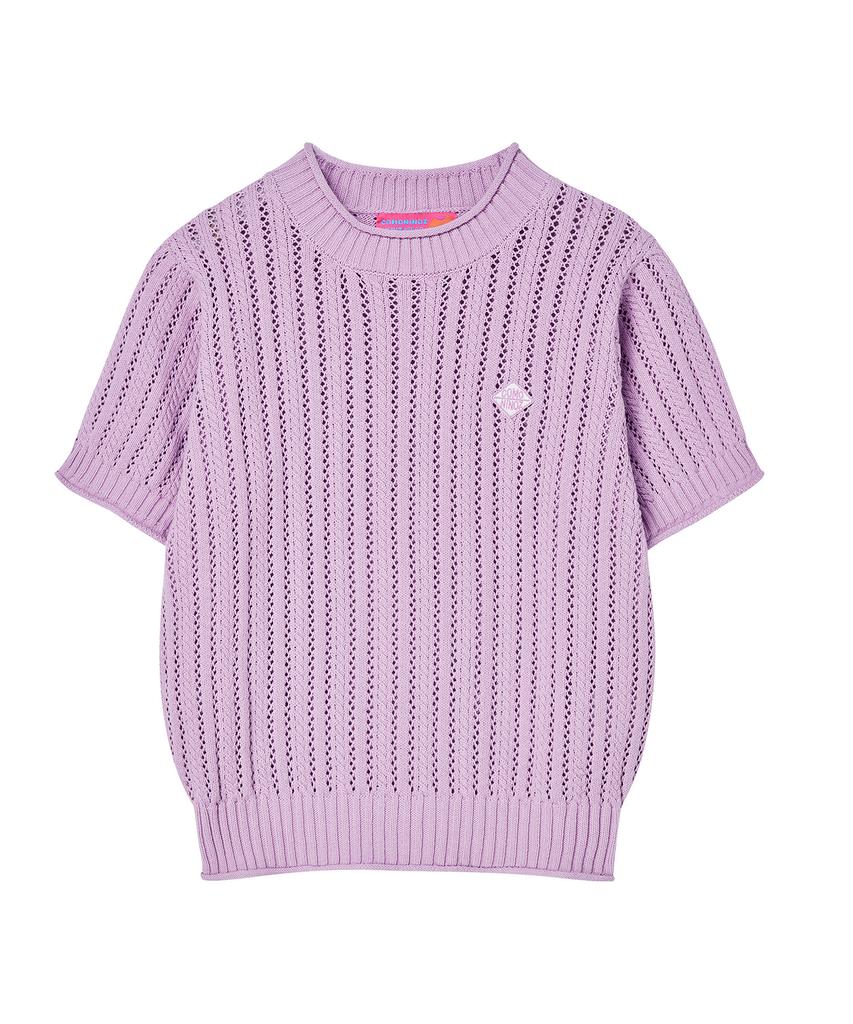 COMONINOZ W Crochet Half Knit [4 Color]