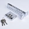 Universal Stainless Steel Anti-Theft Car Lock: Clutch, Accelerator, and Brake Protection for All Vehicles.