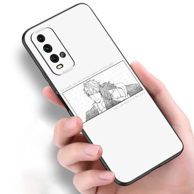Cute Cartoon Anime Given Yaoi Silicone Phone Case For Xiaomi Redmi Note 11 10 9 8 Pro 11T 10T 10S 9S 8T 9 9A 9C 9T Black Cover