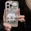 Applicable iPhone17promax Milk Tea Puppy Mobile Phone Case 16 Apple 14/15 Advanced 13 Anti-drop 12 Creative x