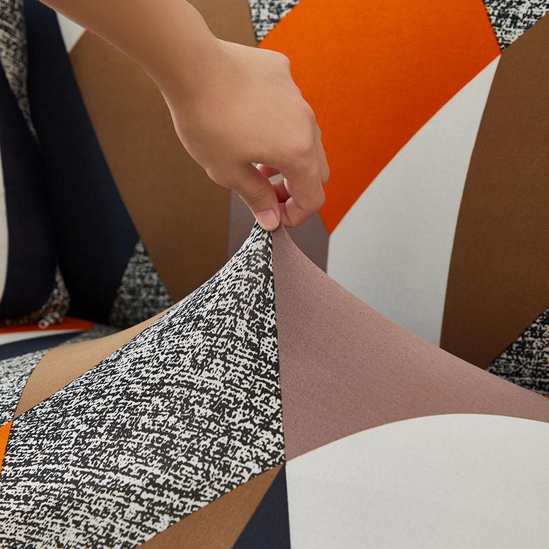 1pc Stretch Sofa Slipcover, Sofa Cover with Skirt, Couch Cover Furniture Protector, for Bedroom Office Living Room Home Decor