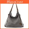 Womens Casual Canvas Shoulder Bag With Inner Pouch And Dual Straps For Daily Use