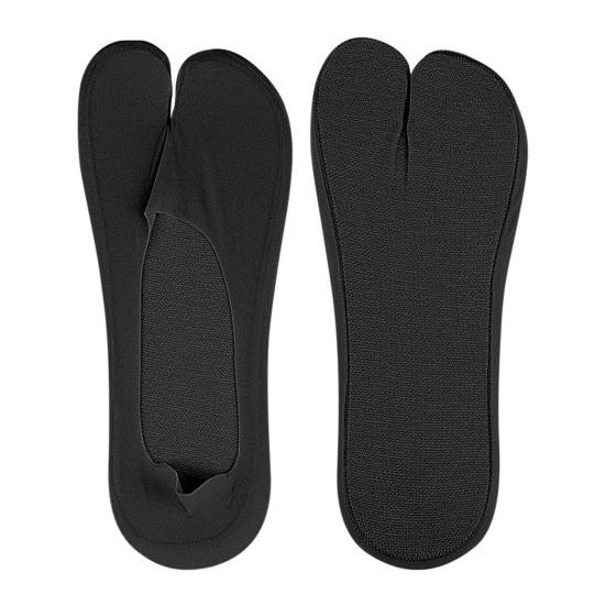 Breathable Toe Socks 2-Toe Invisible Liner Socks with Anti-Slip Silicone Ultra-Thin Moisture-Wicking Socks for Loafers Sneakers