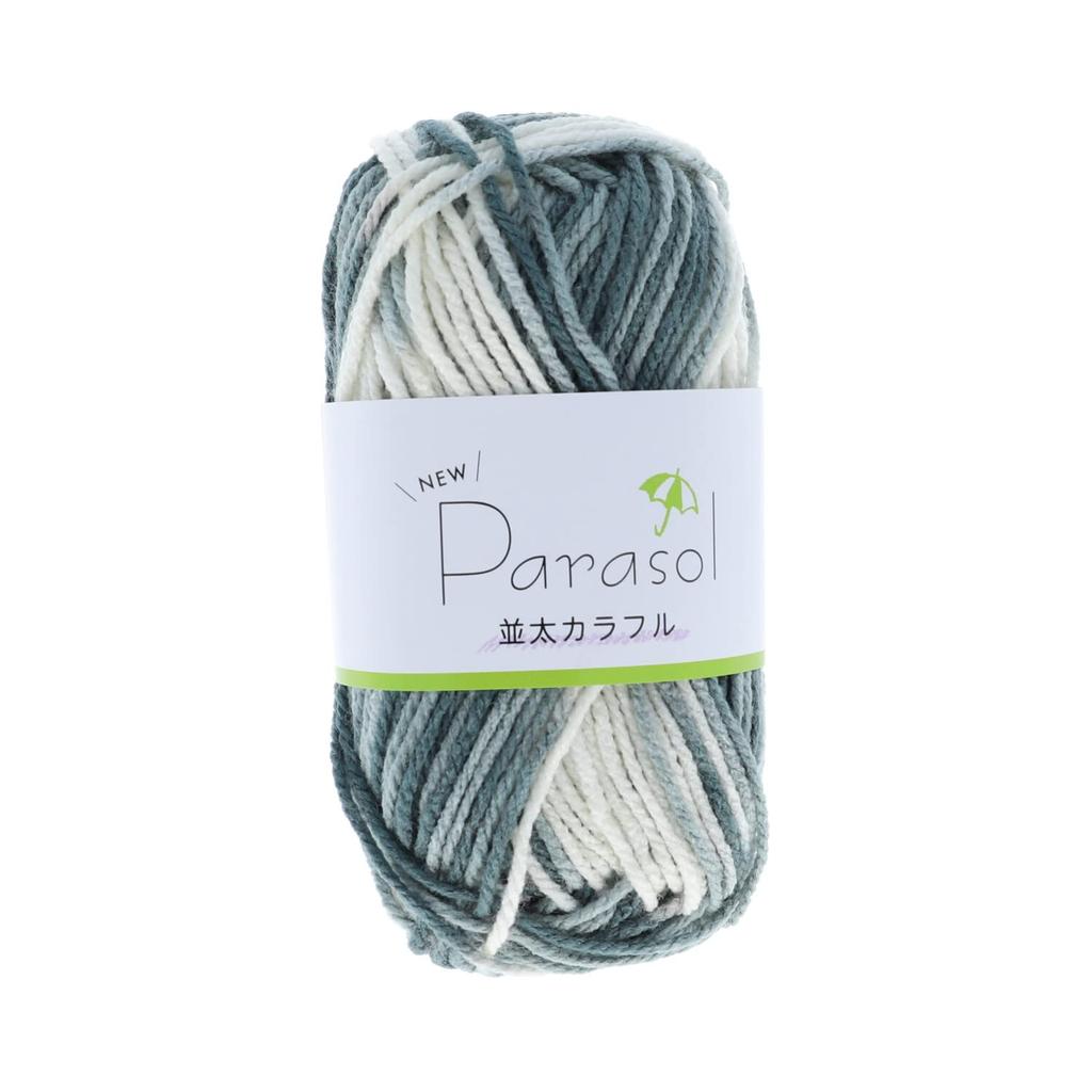 Yokota Parasol Medium 6 Yarn, Acrylic, Weight, Colorful, 6-Color Set, Balls, 6908-6