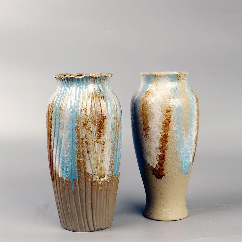 Retro čínská keramická váza: Dekorativní váza na květiny nebo pro hydroponii