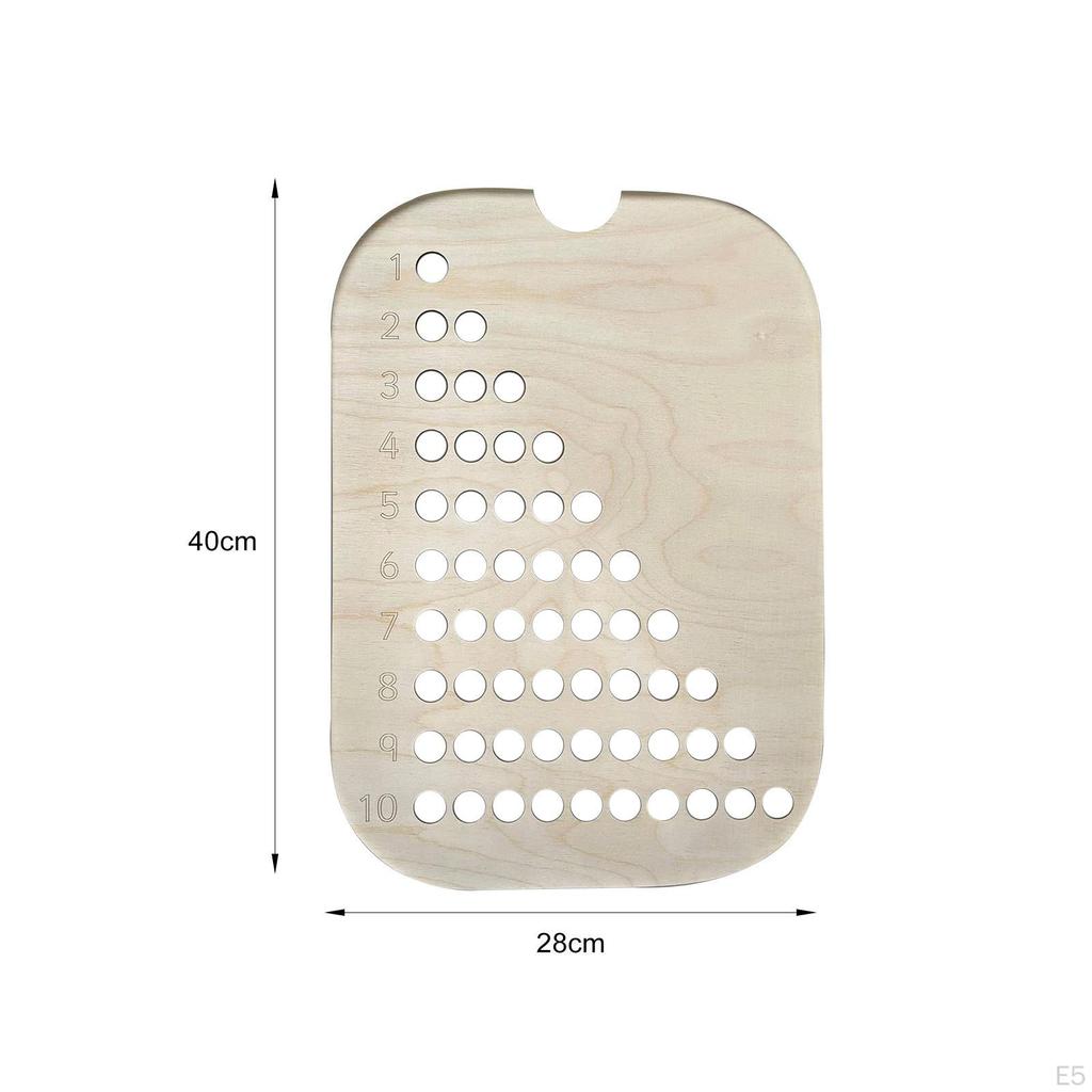 Early Development Toy, Birthday Gift, Wooden Board, Creative Counting Game, Interactive Toy