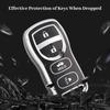 For Nissan Key Fob Cover, TPU Key Fob Case Fit for Nissan Xterra Titan 350Z Quest Altima Maxima Murano Armada Sentra Versa Infiniti QX56 FX35 FX45