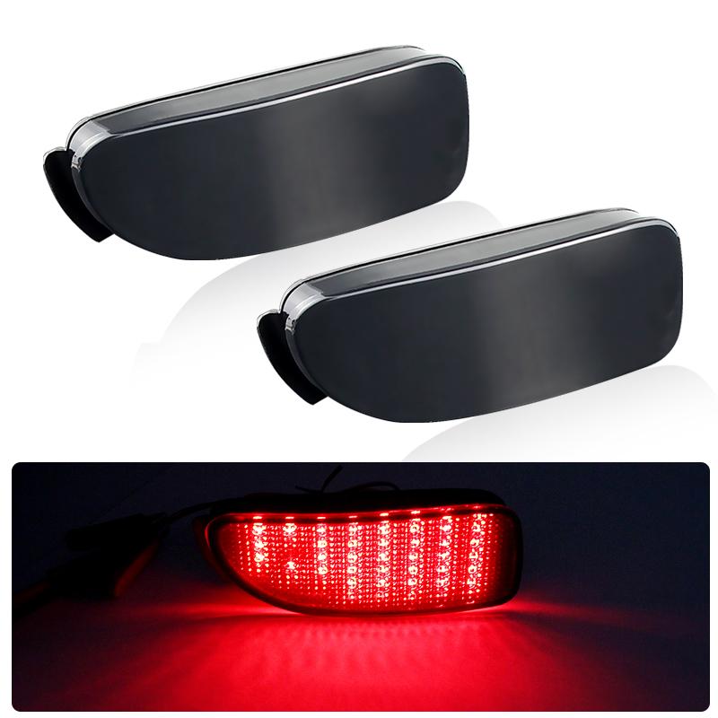 

2Pcs LED Rear Bumper Reflector Light For Toyota Previa Estima Tarago 30 40 Series Rear Signal Fog Lamp