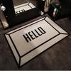 Door mat Entry door Household cuttable foot pad Waterproof, dirt-resistant and easy to take care of Door mud silk ring floor mat
