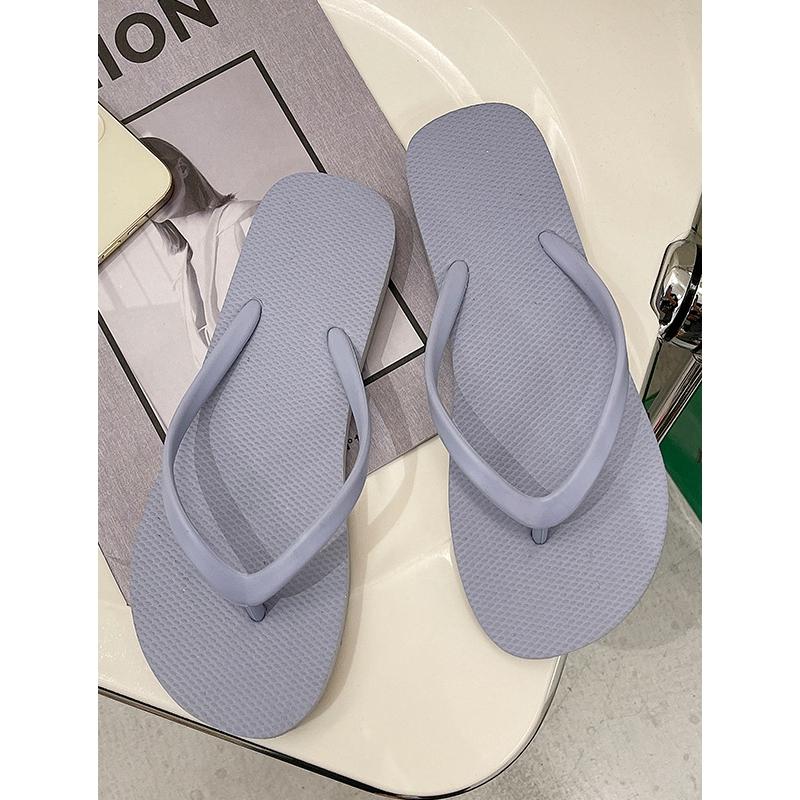 Čtyřsezónní univerzální domácí a volnočasové žabky s plochou podrážkou Denní venkovní plážové boty Pantofle Ženy