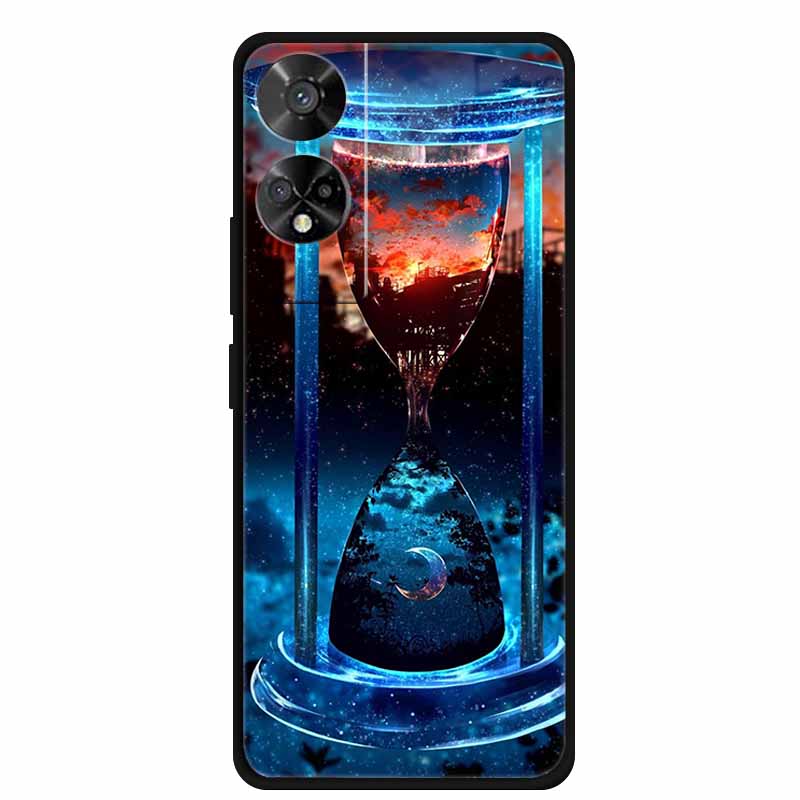 

For TCL 50 SE Case Funny Painted Soft Silicone Back Cover for TCL 50 XE TPU Cool Skeleton Hand Protective Bumper Coque TCL 50 TCL 50 SE
