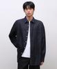 Oversized Denim Shirt [Deep Indigo]