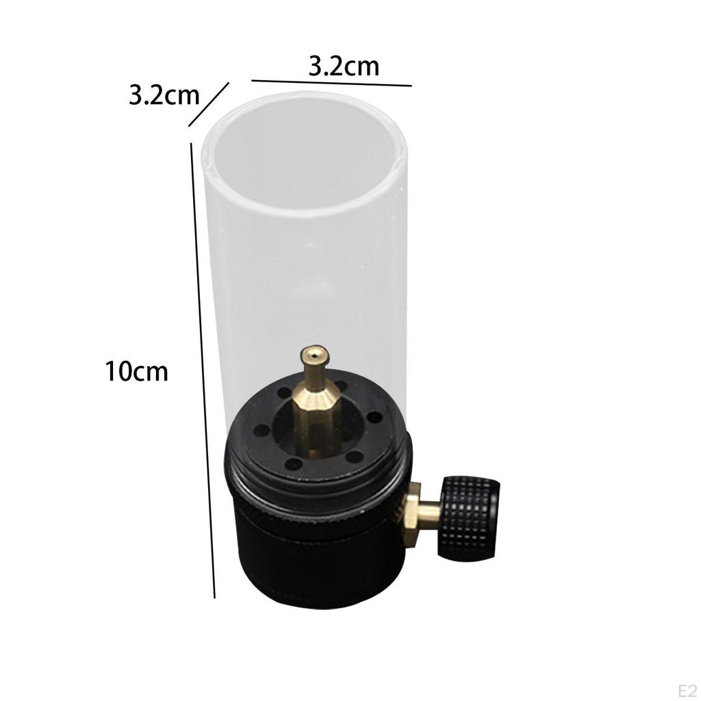 Camping Gas Lamp Candlelight Lighting Equipment Compact Tent Lantern for