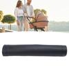 4 Stück Kinderwagen-Armlehnen-Schutzbezug aus PU-Leder, waschbare Baby-Kinderwagen-Lenkerhülle mit abnehmbarem Teil