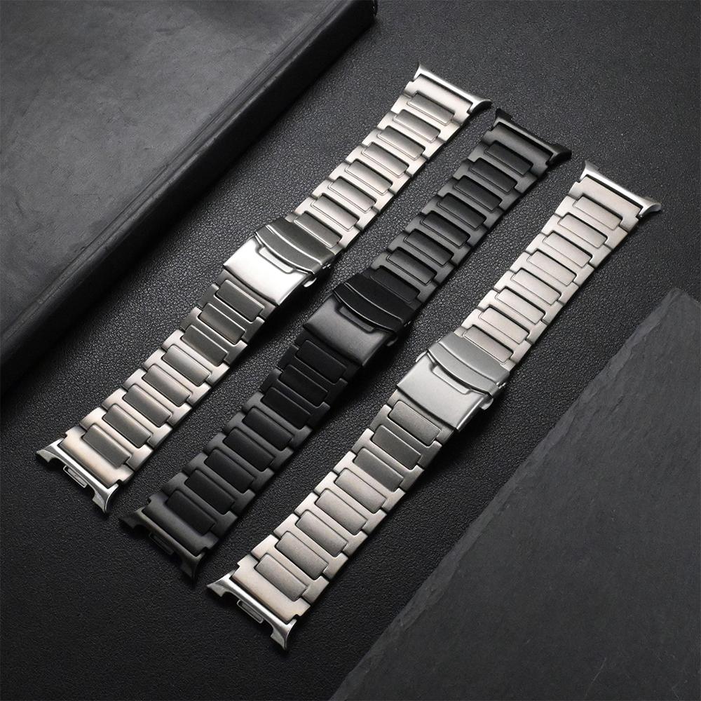 Titanium Wrist Band for Samsung Galaxy Watch 8 Classic 46mm 8 44mm 40mm Luxury Business Strap for Samsung Galaxy Ultra 47mm