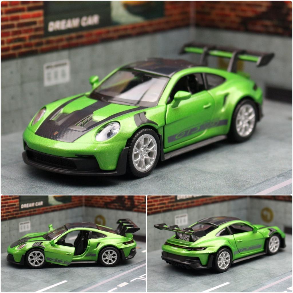 jbcp5 1:36 Porsche 911 GT3 RS Supercar Alloy Car Diecasts & Toy Vehicles Car Model Miniature Scale Model Car Toys For Children