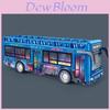 Inertia City Sightseeing Bus Toy With Light Sound Doors For Kids Play