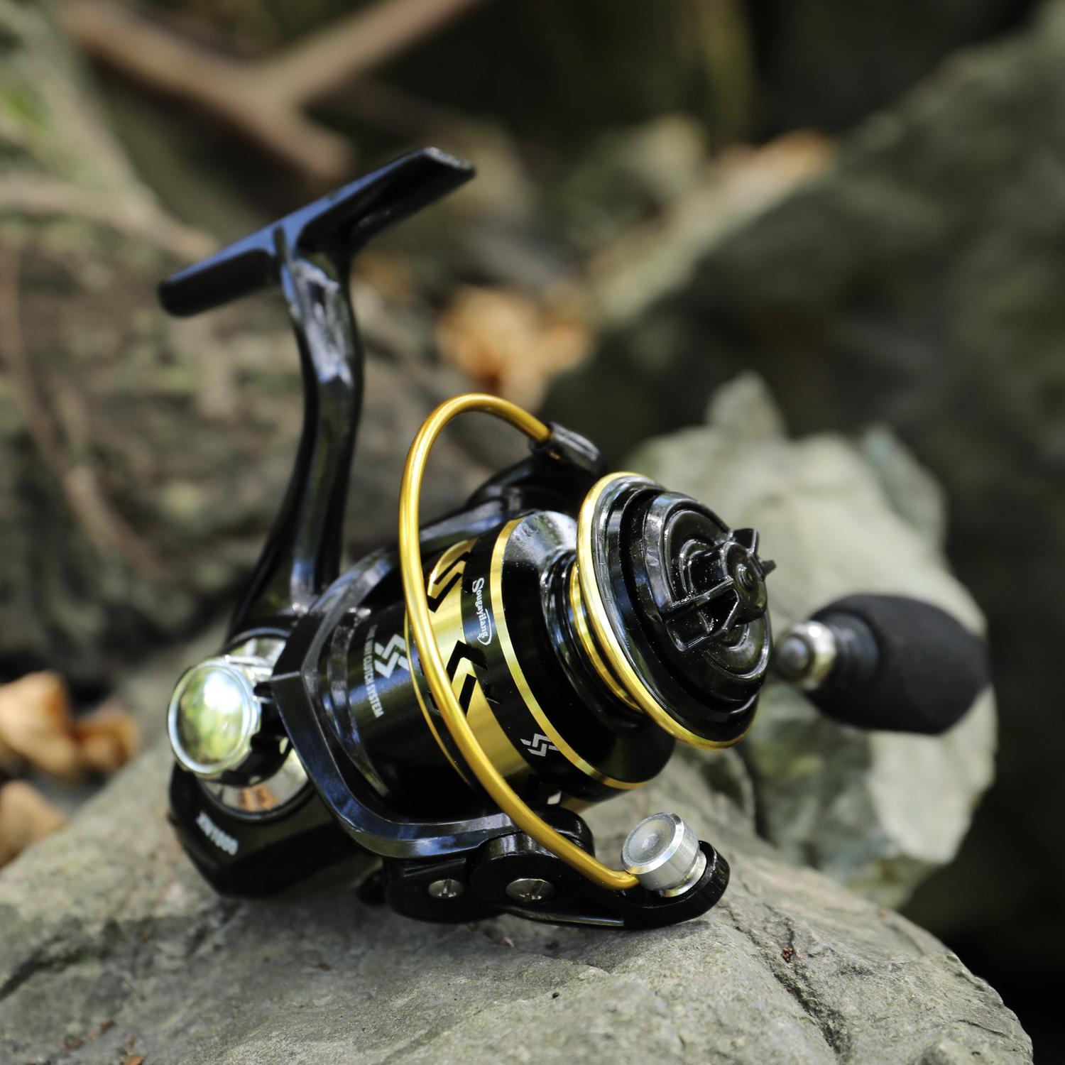 Рыболовная катушка серии SOUGAYILANG с максимальным сопротивлением 10 кг — фото 10