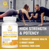 Premium Bee Pollen Capsules, Natural Bee Pollen Supplement, Containing Royal Jelly, Bee Pollen and Propolis, Suitable for Adults.