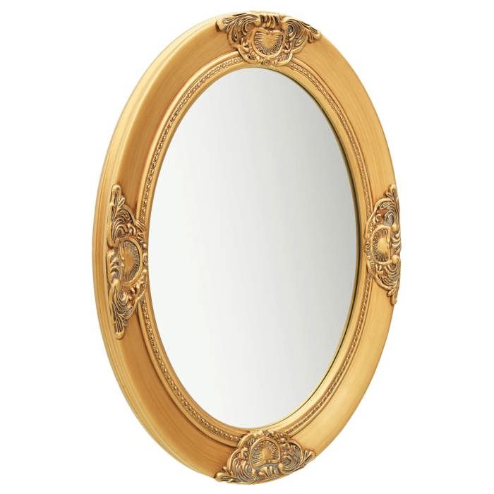 VidaXL Miroir mural style baroque 50x70 cm Doré 320353
