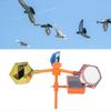 Sound Light Bird Repeller 360 Degree Light Reflection Large Volume Solar Sound Alarm Bird Deterrent Device