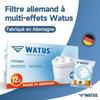 Filtres à eau - watus - maxtra pro/plus - charbon actif - réduit plomb et chlore - 12 pièces