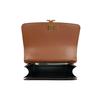 Tory Burch Eleanor Double T Large Logo Matte Flap Stitching Leather Shoulder Crossbody Bag Women Bags Caramel-Brown 75003-909