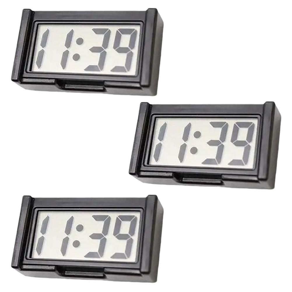 

Magnetic Digital Clock for Car Dashboard Compact Design with Large Digits for Instant Visibility While Driving чорний