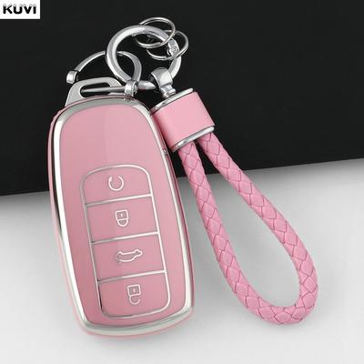Modne etui na kluczyk samochodowy z TPU dla Chery Tiggo 8 Pro Tiggo 8plus New 5 Plus 7pro Omoda 5 Ochronna obudowa na kluczyk samochodowy Akcesoria Fob