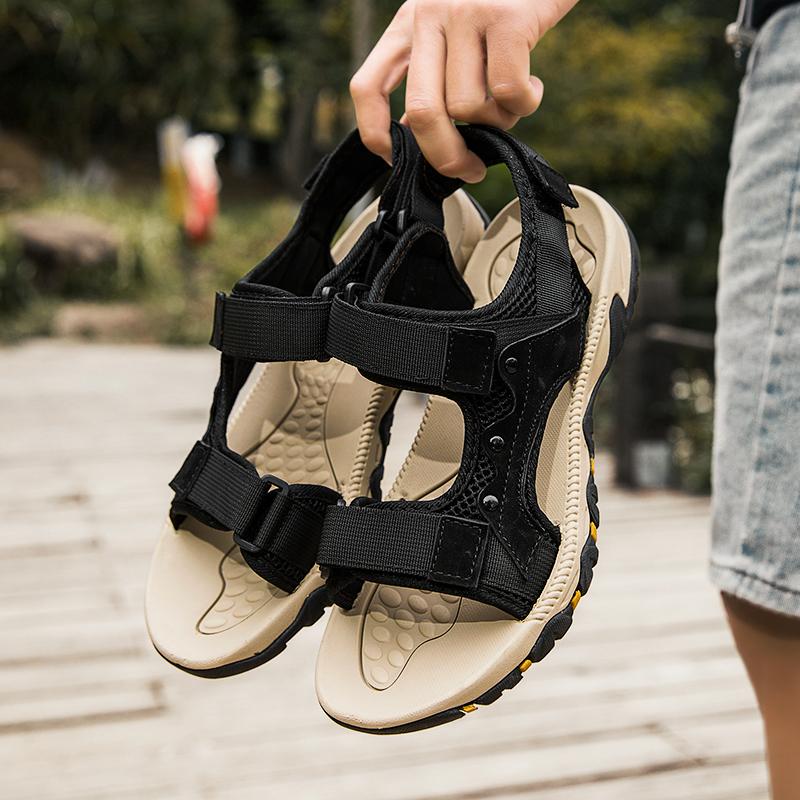 Fashion Summer Outdoor Sandals for Men Breathable Hiking Shoes Water Beach Mens Sandals Camping Climbing Aqua Sneaker