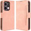 Flip Case for Oppo Reno 13 Pro, Card Slot, Pink