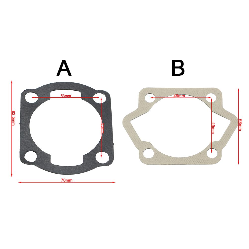 100cc Gasket Kit Replacement For 2 Stroke LD100/YD100 Engine Motor Gas Motorized Bicycle Push Bike Cylinder Crankcase