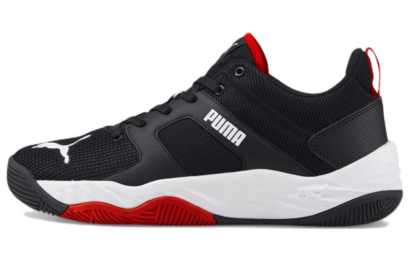 PUMA Rebound Future Cage Black Red White 383856-04 36