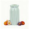 1 Pcs Nordic Flower Vase Imitation Ceramic Plastic Flower Vase Living Room Desktop Decoration Wedding Centerpiece Arrangement