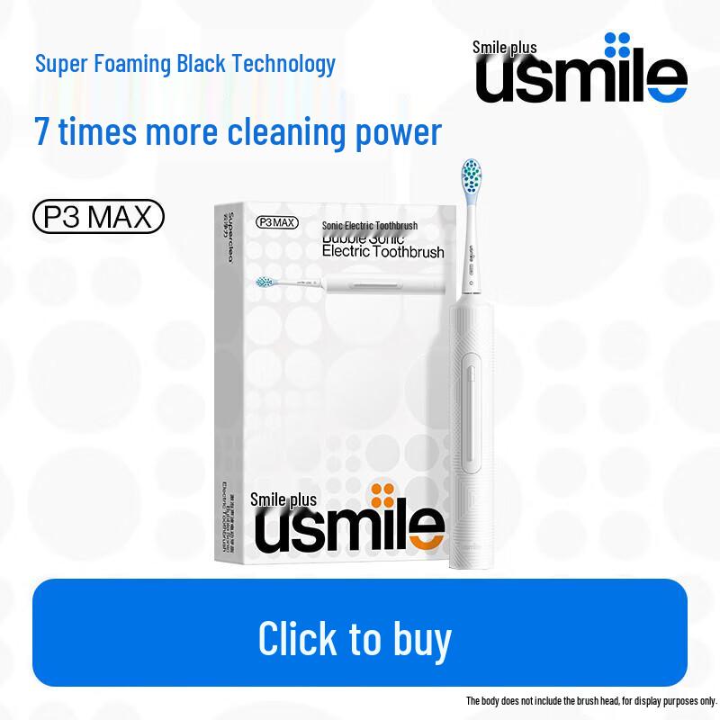 

Usmile P3 MAX Smart Electric Toothbrush