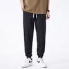 Chaolun cloth men's thin tied tote pants splicing high-quality casual pants men's versatile sports nine-point pants