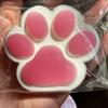 Soft Cat Paw Shaped Novelty Decompression Squishy Squeeze Toys Cute Decorations for Gifts Slow rebound Reduce Stress Kids Toys